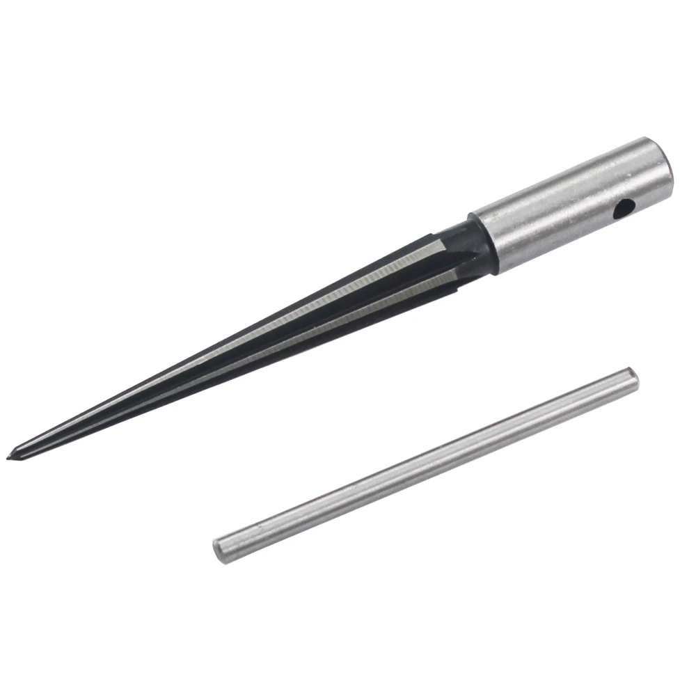 

1/8''-1/2'' 6 Fluted Bridge Pin Hole Reamer Tapered Woodworker Cutting Tool