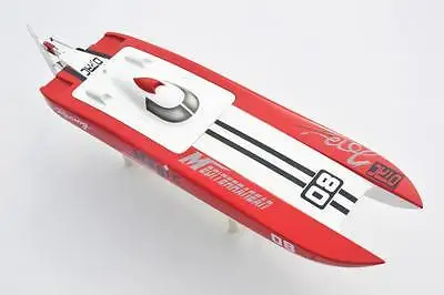 E32 Fiber Glass Electric Brushless RC Racing Boat Hull Only KIT Model Red