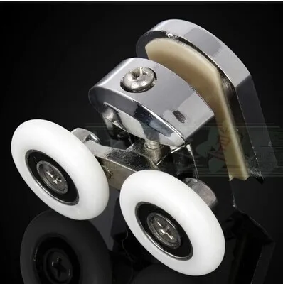 Bathroom accessories shower door rollers shower room roller shower room wheels roller glass door swing round circarc 4pcs/lot Bathroom accessories shower door rollers shower room roller shower room wheels roller glass door swing round circarc 4pcs/lot