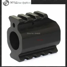Векторная оптика 0,75 дюймов низкий профиль 2 рельсы газовый блок Крепление подходит для 0,7". 223rem Калибр баррель