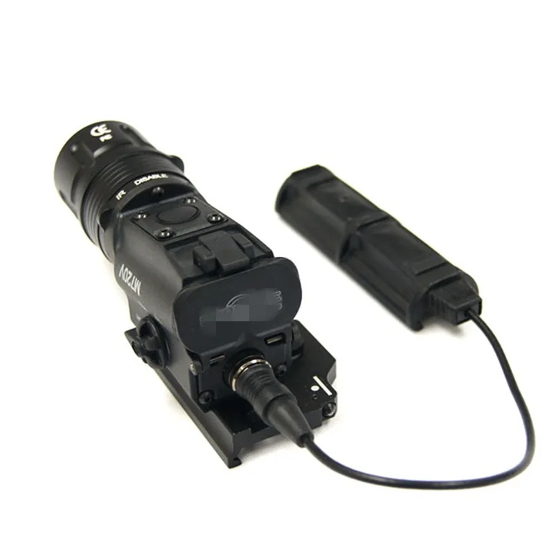 Rifle de Caça Arma de Paintball Luz com qd Airsoft Tactical Olheiro Levou Monte Strobe Lanterna Luz Cqc M720v 9 Luzes de armas