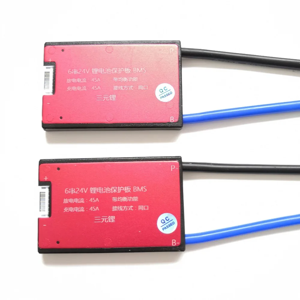 Сплит порт 6s 24 В 25A 35A 45A 60A литий ионный аккумулятор bms pcm защиты схема для