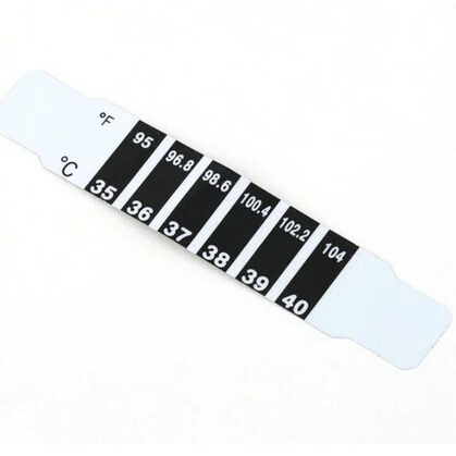 

1PCS Forehead Head Strip Thermometer Fever Body Baby Child Kid Adult Check Test Temperature Monitoring Safe Non-Toxic