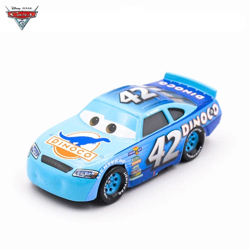 circle b diecasts 1:55 Disney Pixar Cars 2 Lightning Mcqueen The Kings Chick Hick Mater Mack Uncle All Disney Cartoon Figures Model Toys Vehicles toy car Diecasts & Toy Vehicles