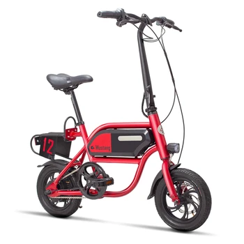 

Mini Smart Electric Bike 2 Wheel Electric Bicycle 12 Inch 36V 250W Folding Adult Electric Scooter Bicycle With Anti-theft System