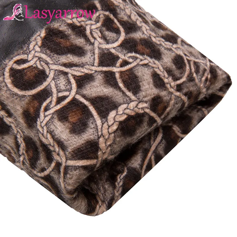 Женские ботинки из лакированной кожи до середины икры|Сапоги голени| |
