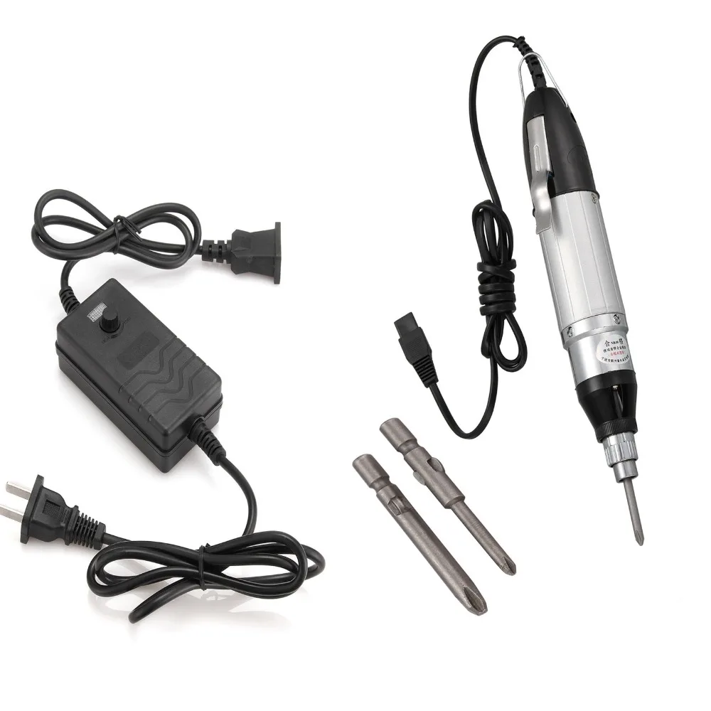 DC Powered Electric Screwdriver 801+ Small Power Supply + 2 Bits Hand Tools YKSin Power Tool