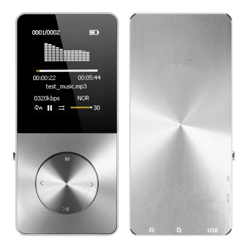 Smilyou HiFi Металл MP4 плееры Встроенный динамик 4 ГБ 8 16 1.8 дюймов Экран может Поддержка