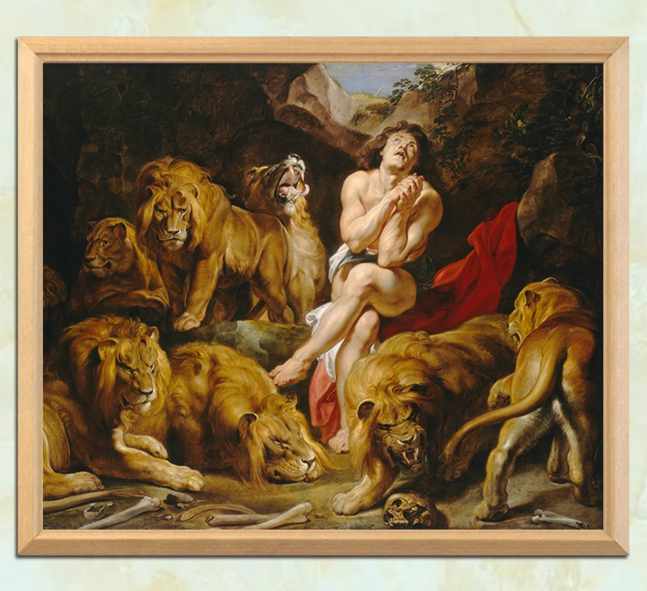 daniel in the lion's den paintings for sale