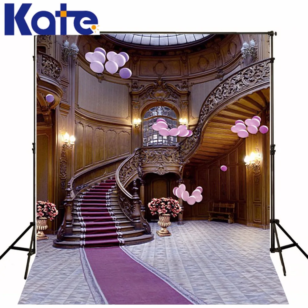 

300CM*200CM(about 10ft*6.5ft) backgroundsStaircase leading to the second floor photography vinyl photography backdrop 3398 LK