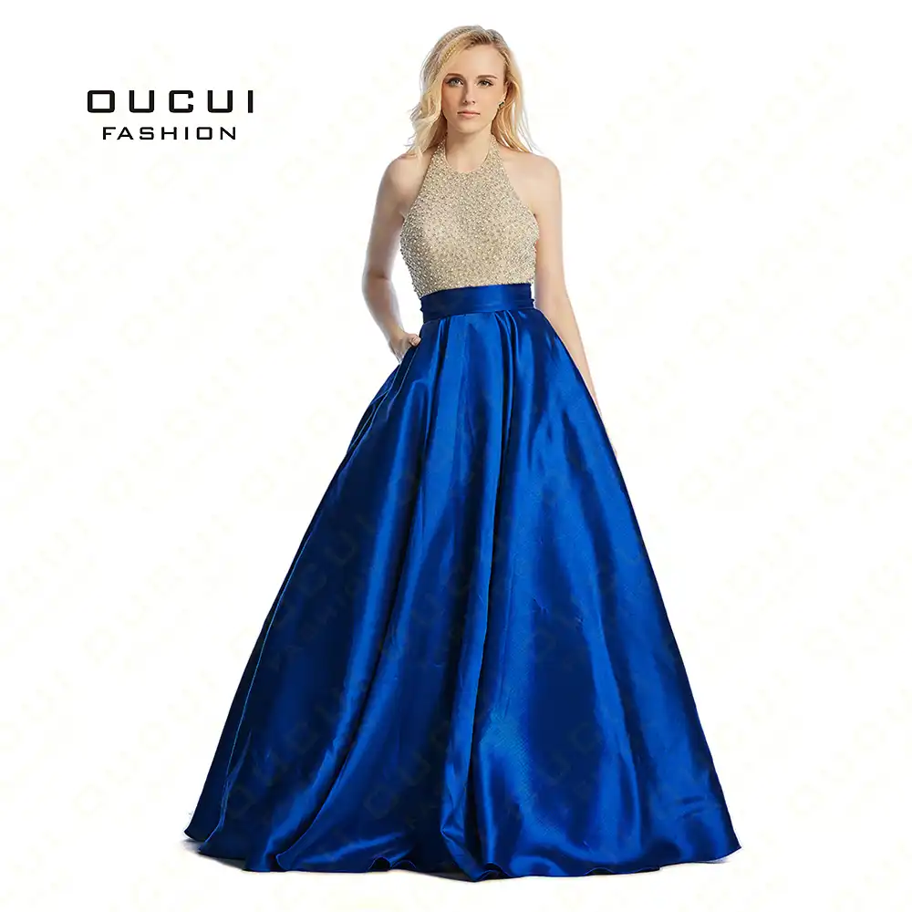 Robe Paillette Crystal Long Sexy Prom Dress Evening Gowns Royal Blue Formal Dresses Wear Party Ol102881 Long Sexy Prom Dress Prom Dressessexy Prom Dress Aliexpress