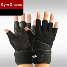ПУ SuperFiber фитнес прочные спортивные перчатки для занятий тяжелой атлетикой с 46 см длинная защита запястья