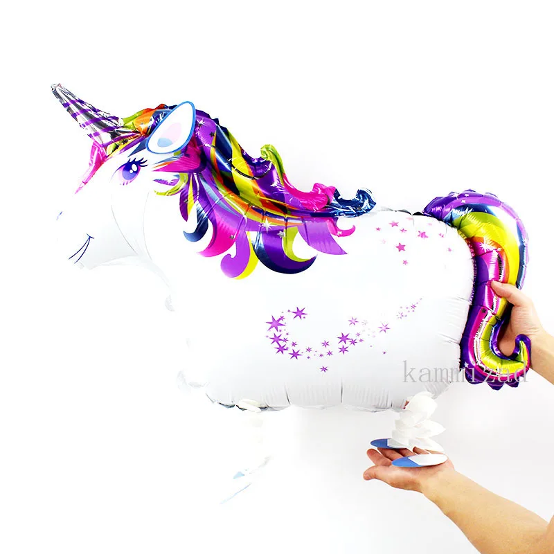 

10pcs/lot Unicorn Party Balloon Animal pet walking ballons Birthday Party Decoration Kids Cute Unicorn Toys baby shower supplies