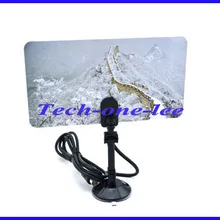 35dBi внутренняя телевизионная антенна ультра-тонкая HDTV цифровой ТВ мужской адаптер Усилитель сигнала Усилитель 1,5 м