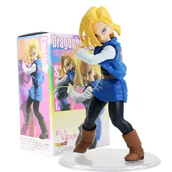 Dragon Ball Z Android 18 рисунок игрушки Искусственный Человек № 18 лазурит Аниме Драконий жемчуг зет красота модель куклы