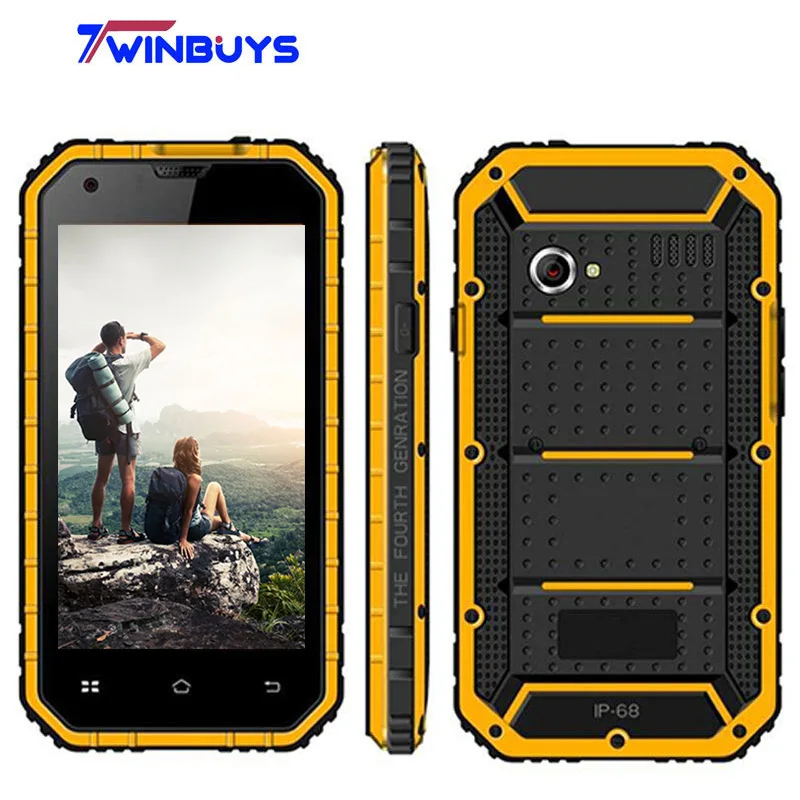 Forest Panthers М2 Водонепроницаемый Смартфон IP68 4.5 &quotGorilla Glass Android 6.0 MTK6572 Dual Core 512 + 4 Г 5MP 3000