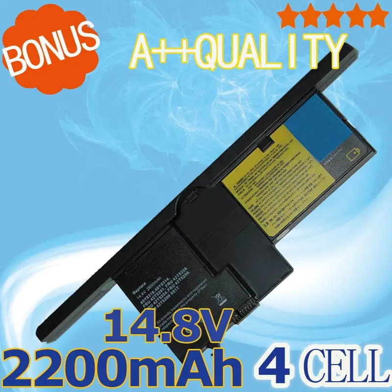 

4 cells 2200mah 14.8v Laptop Battery for Lenovo ThinkPad X60 X61 40Y8314 40Y8318 42T5209 42T5204 42T5206 42T5208 42T5251