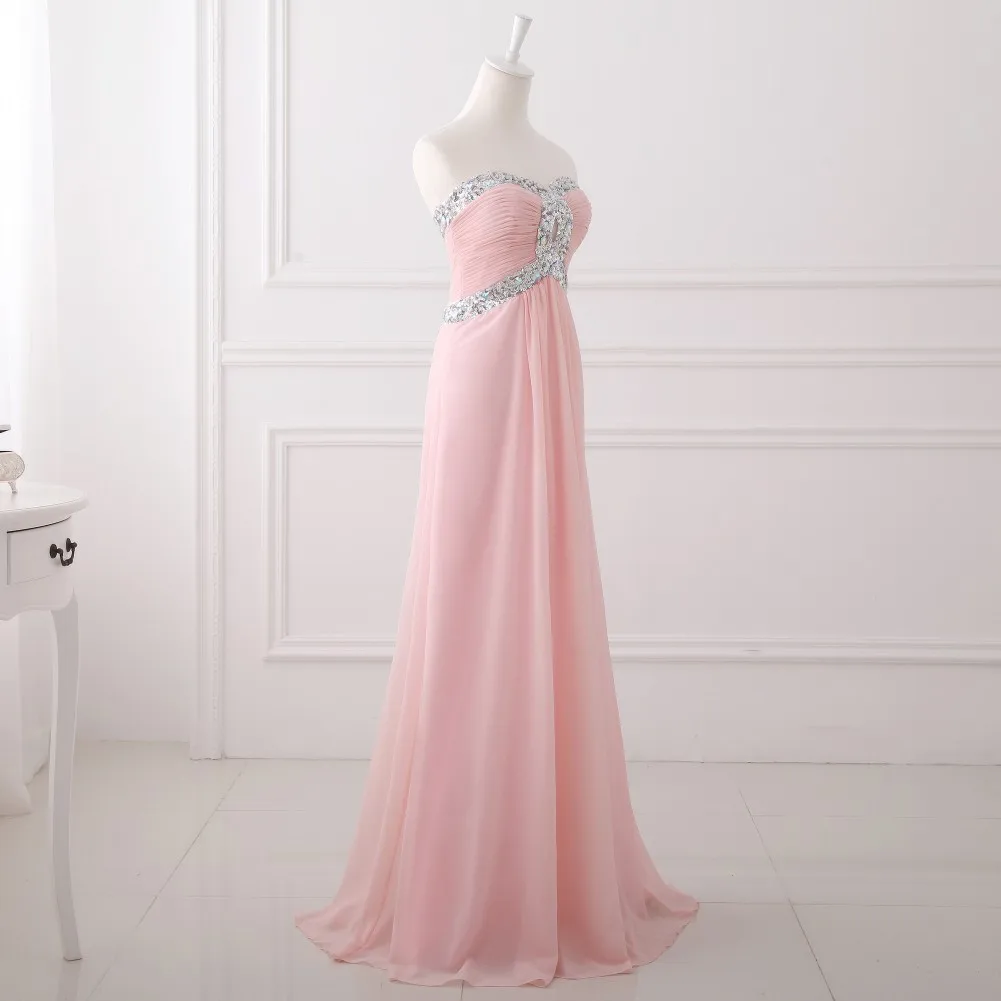 [Распродажа] шифоновое длинное вечернее платье простая официальная Женская праздничная одежда элегантная Милая 48 часов