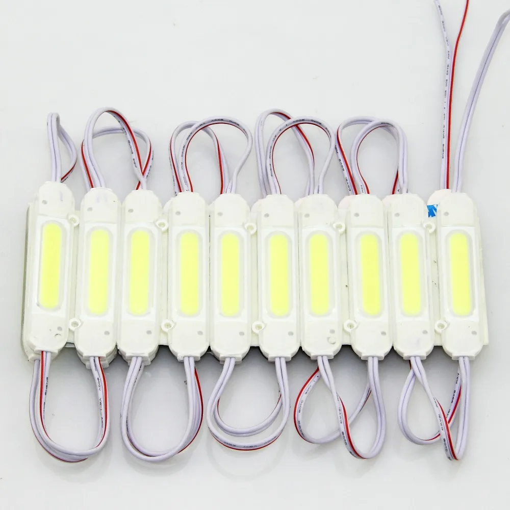 

1000 pcs/lot COB injection led module 12V with lens Waterproof IP67 LED Module lighting Led Sign Backlights For Channel Letters