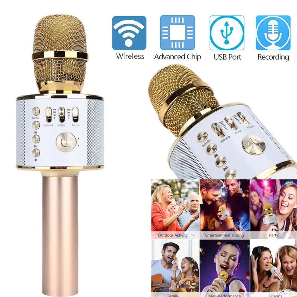 q37 wireless microphone and hifi speaker