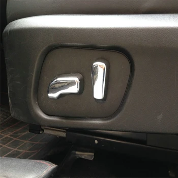 

WELKINRY for Subaru Forester SJ SK 2013 2014 2015 2016 2017 2018 2019 ABS chrome car seat adjustment switch knob button trim