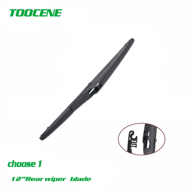 Front And Rear Wiper Blades For Toyota Venza 2009 2013 Rubber