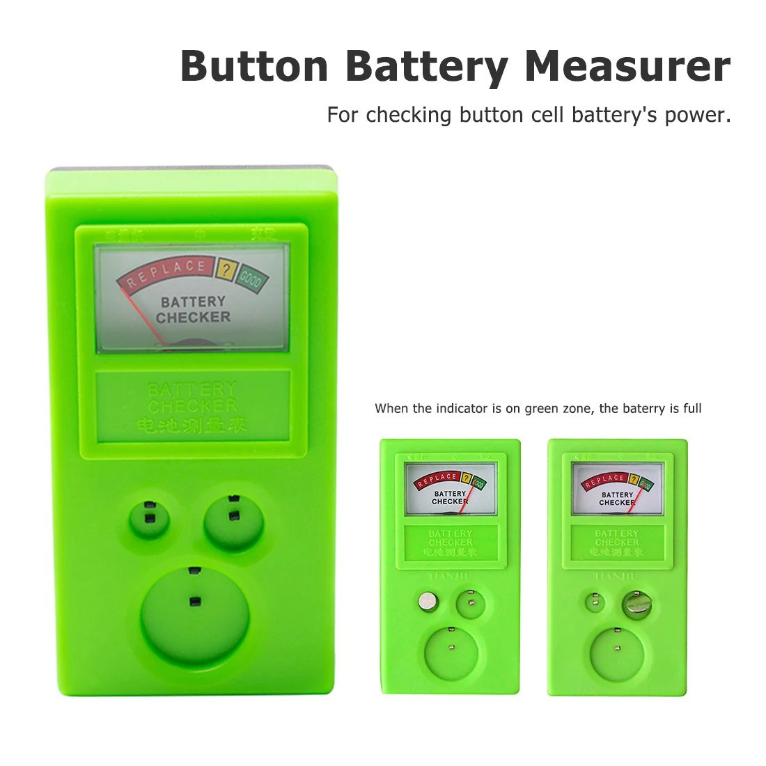

Button Watch Repair Coin Cell Battery Power Checker Test Tester Tool 1.55V /3V Free shipping
