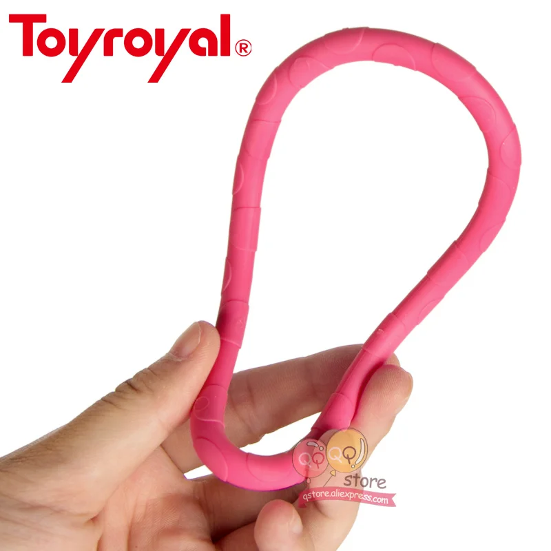 Toyroyal мягкие красочные пластиковые детские погремушки круг метания игра, одевание колец набор классические развивающий, образовательный игрушки для малышей