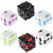 Fidget Infinite Cube Focus Desk Finger Toys Stress Relief Adult Kids Gifts