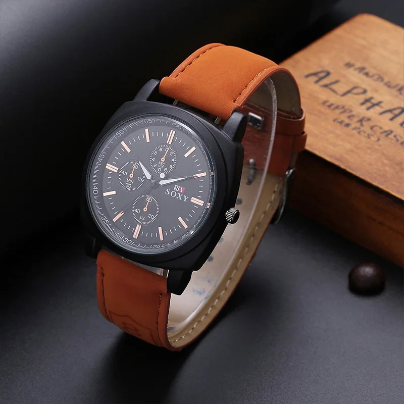 

Fashion Casual Sport Watches Men Business Quartz Wrist Watch relojes Man Hour Clock SOXY Brand Watch relogio masculino TME0051