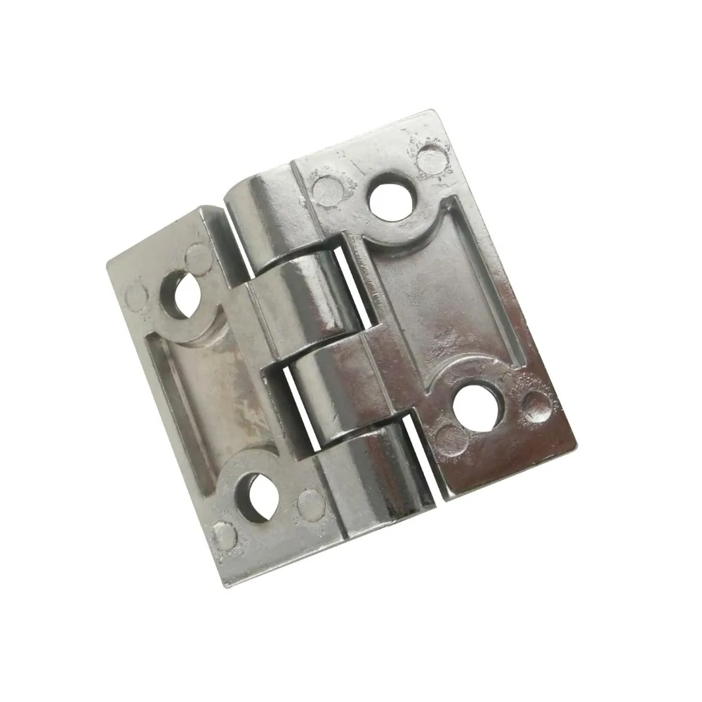 2pcs Furniture Fixtures Door Butt Hinge Zinc Alloy Furniture Hinges for Kitchen Cabinets Door 50x50mm Heavy Duty Corner Hinges