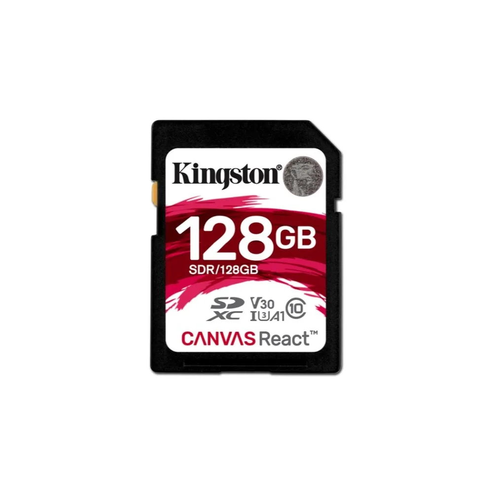 Kingston Технология SD холст реакцию, 128 ГБ, Micro SDXC, Clase 10, UHS-I, 100 МБ/с., негр