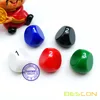 Bescon New Style Polyhedral Dice 3-sided Gaming Dice, D3 die, D3 dice, 3 Sides Dice, 3 Sided Cube, 5 Assorted Opaque Color 4