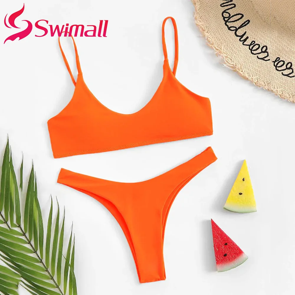 

Sexy Bikini Set Push Up Swimwear Women Thong Bikinis Pure Color Swimsuit Summer Swim Beachwear biquini swimming suit for women