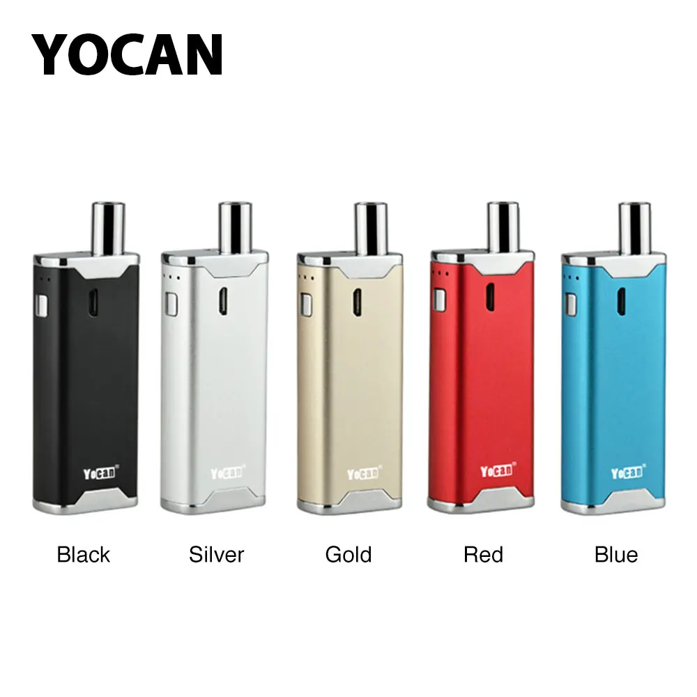 Оригинал Yocan Hive 2.0 vv AIO комплект со встроенным 650 mah Батарея и регулируемый Напряжение электронная сигарета куст 2.0 AIO устройства