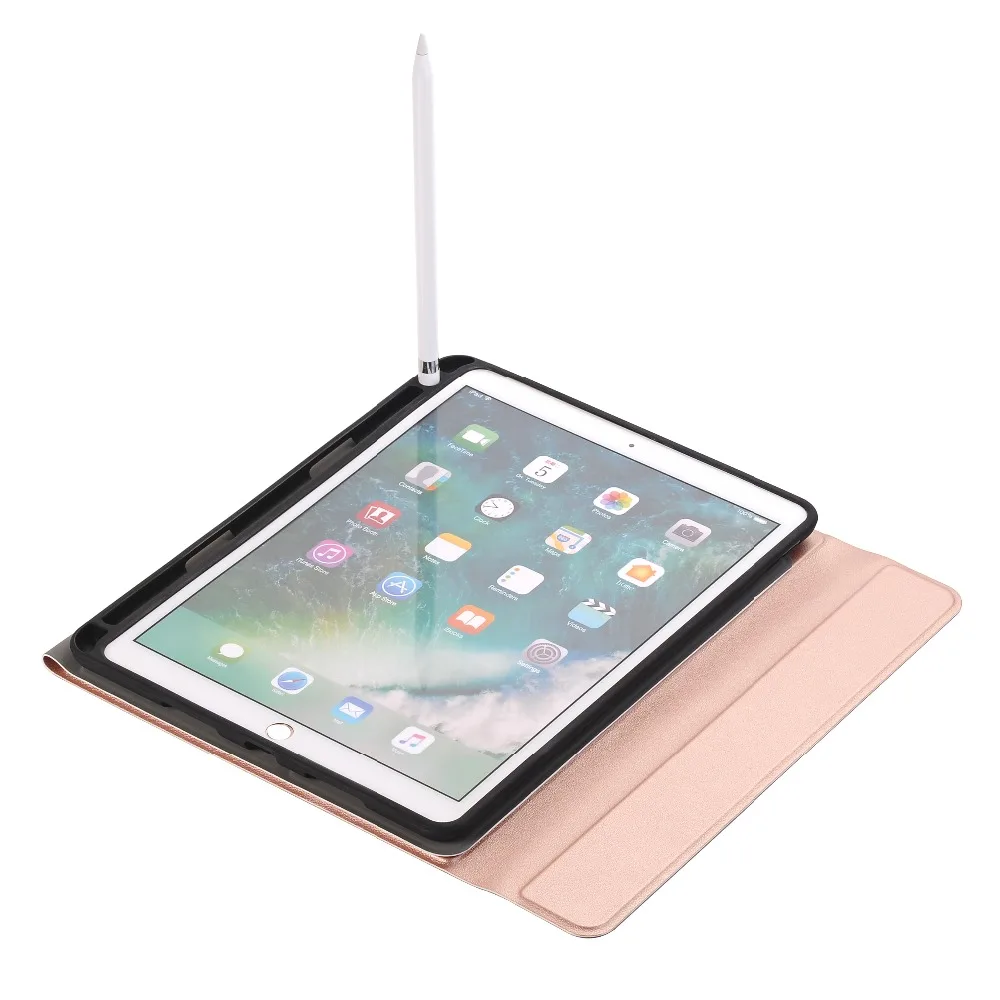 Чехол для iPad Pro 10,5 A1701 A1709 съемный WiFi Bluetooth клавиатура кожаный чехол для iPad Pro 10,5 дюймов Funda+ карандаш держатель
