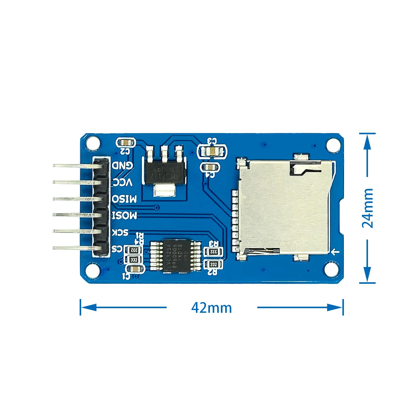 Высококачественная карта памяти Micro SD TF кардридер|spi module|spi memorysd card module |