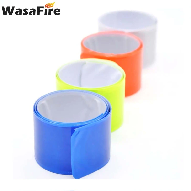 Cheap Hot sale Reflective Tapes Bike Stickers Running Cycling Reflective Strip Safety Warning Light Bicycle Bind Pants Leg Strap 1