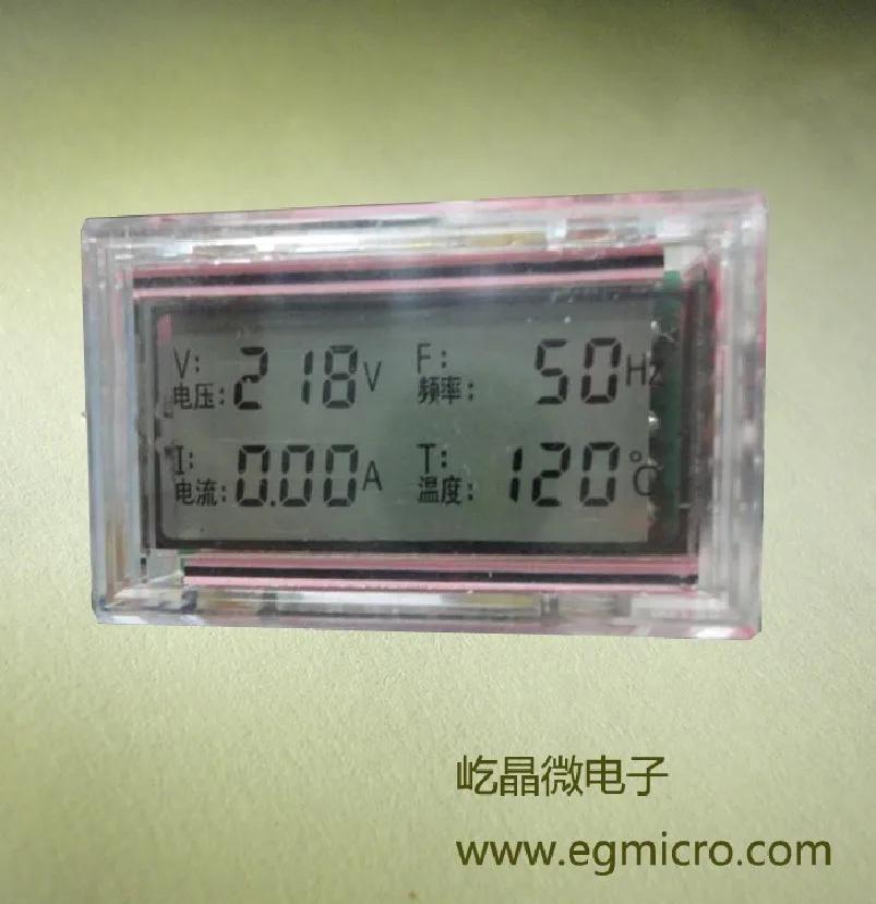 

EGS002 (EG8010), a special liquid crystal display, for sine wave inverter