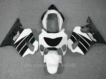 

CBR600 F4 For Honda Fairings 1999 2000 / 99 00 ( WHITE + customize sticker ) cbr 600 fairing kit xl46