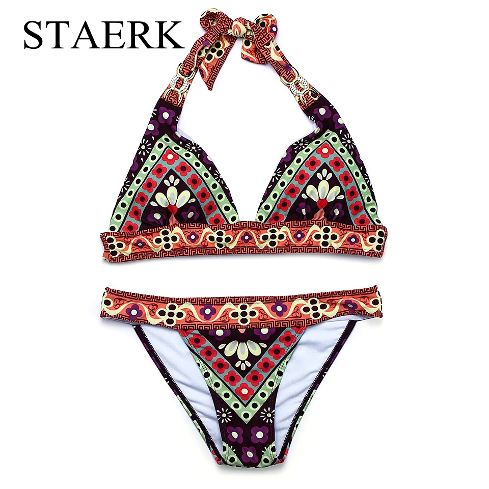 STAERK biquinis feminino 2018 Sexy Design Push Up Bandeau Bikini Set ...