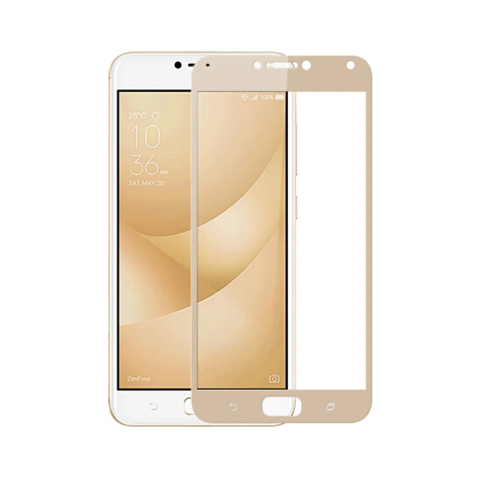9H новое полное покрытие закаленное стекло для Asus Zenfone 4 Max ZC520KL Взрывозащищенная