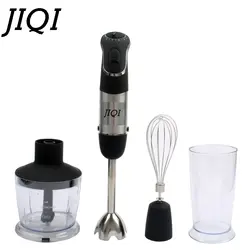 JIQI электрический ручной миксеры Многофункциональный Портативный блендер для фруктов соковыжималка перемешать смешивания whip веничек для