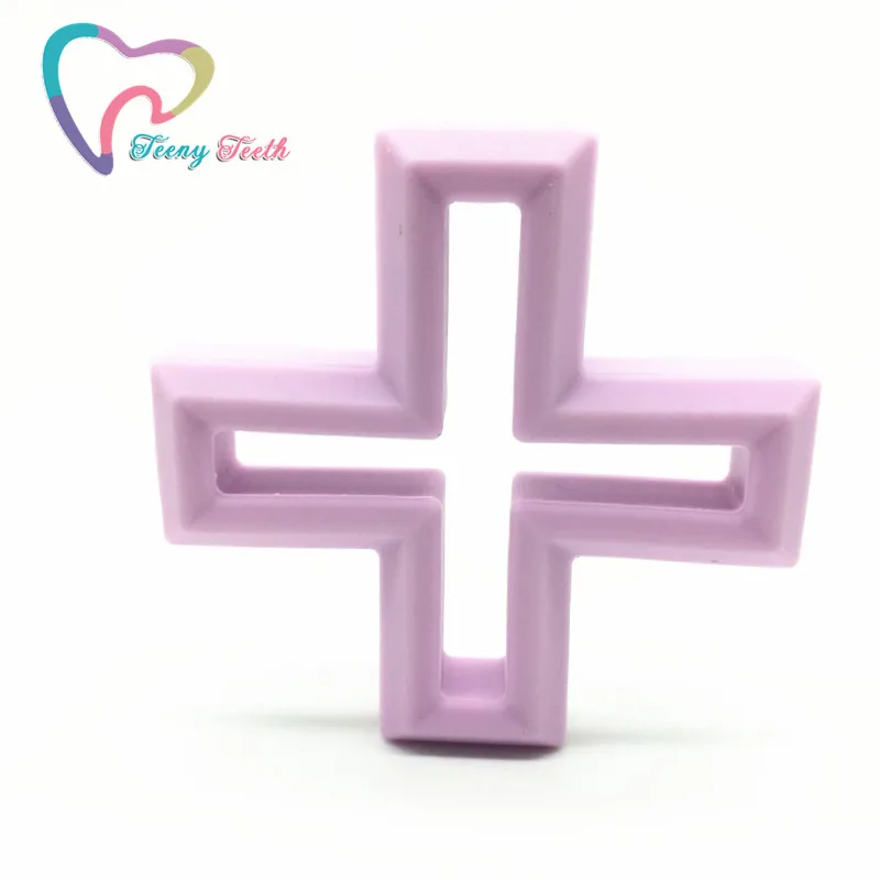 silicone cross teether