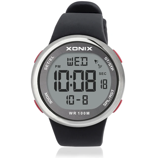 Hot!! Fashion Men Sports Watches Waterproof 100m Outdoor Fun Multifunction Digit Hot!! Fashion Men Sports Watches Waterproof 100m Outdoor Fun Multifunction Digit