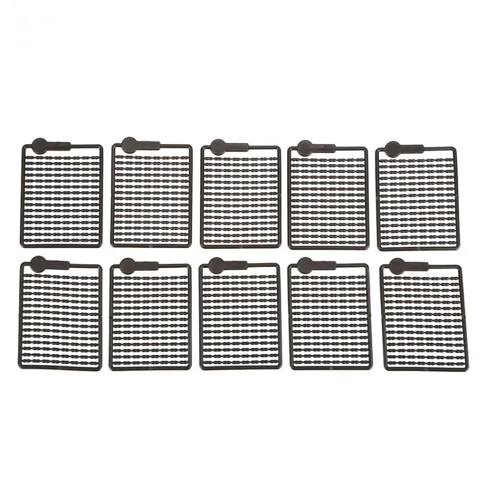 

10pcs/Pack Carp Fishing Lures Bait Stoppers Durable ABS Lightweight Hair Rig Stopper Frame Outdoor Fishing Tackle Accessory