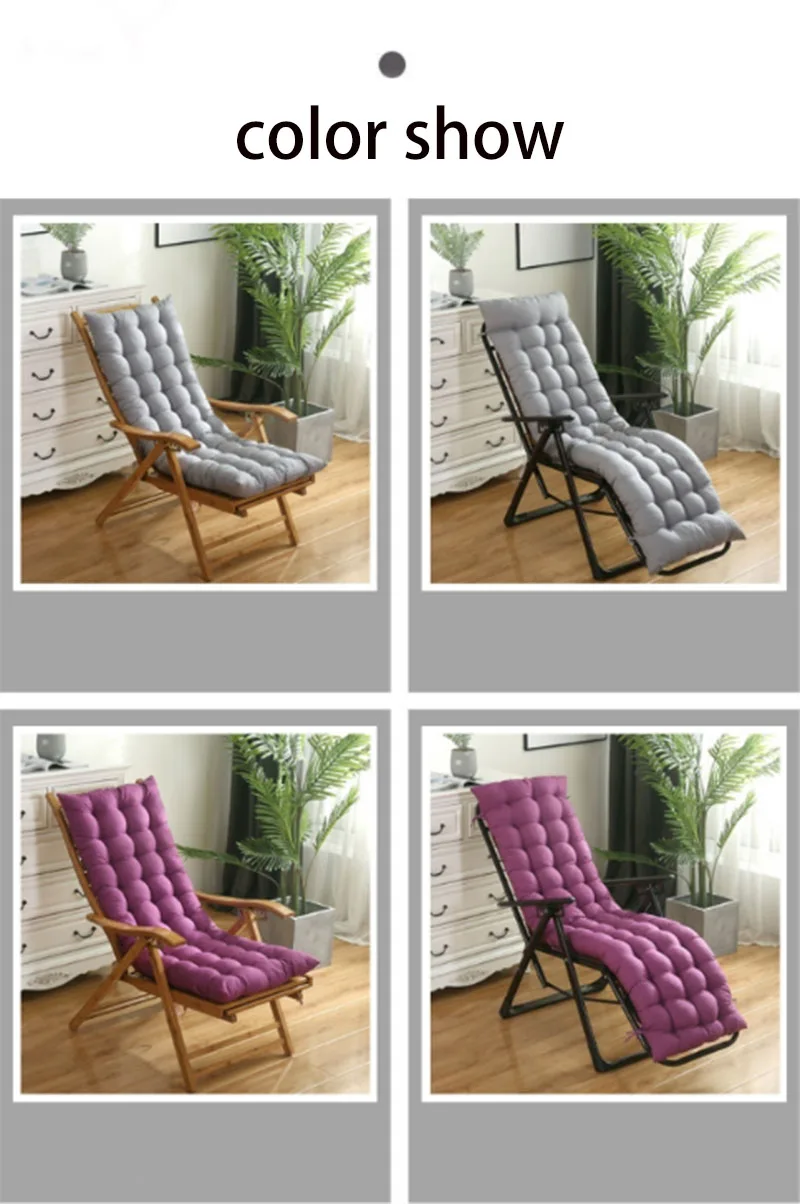 Универсальный кресло-качалка из ротанга, коврик, подушка, удобный длинный шезлонг, кресло-качалка, Спящая спинка, подушка, однотонный