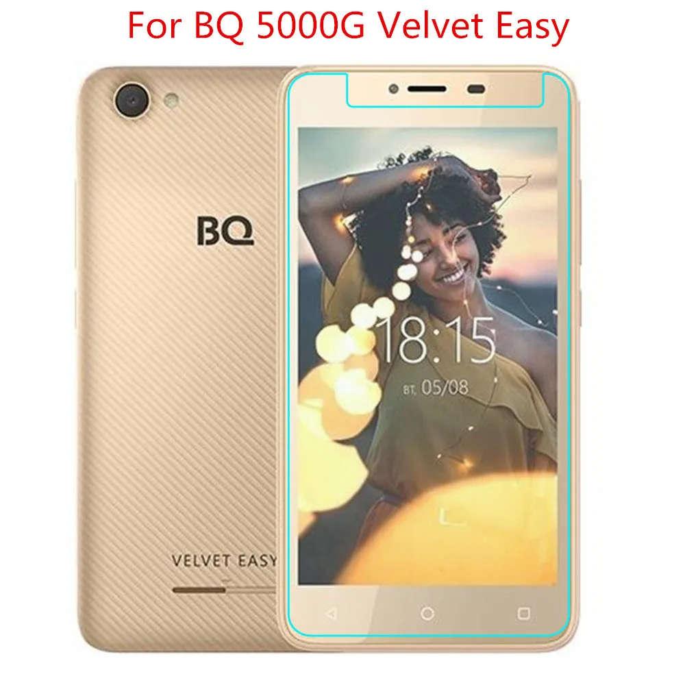 

Tempered Glass For BQ 5000G Velvet Easy Glass on Phone Film Protective Screen Protector For BQ 5000G Velvet Easy Glass