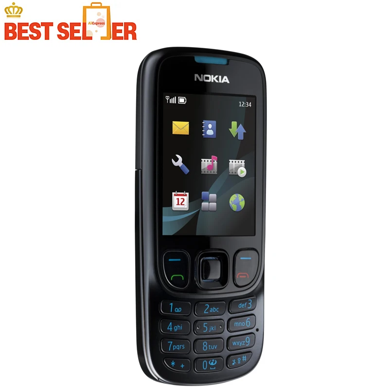 

6303 Original Phone Unlocked Nokia 6303 Classic FM GSM 3MP Camera Cheap Mobile phone Freeshipping