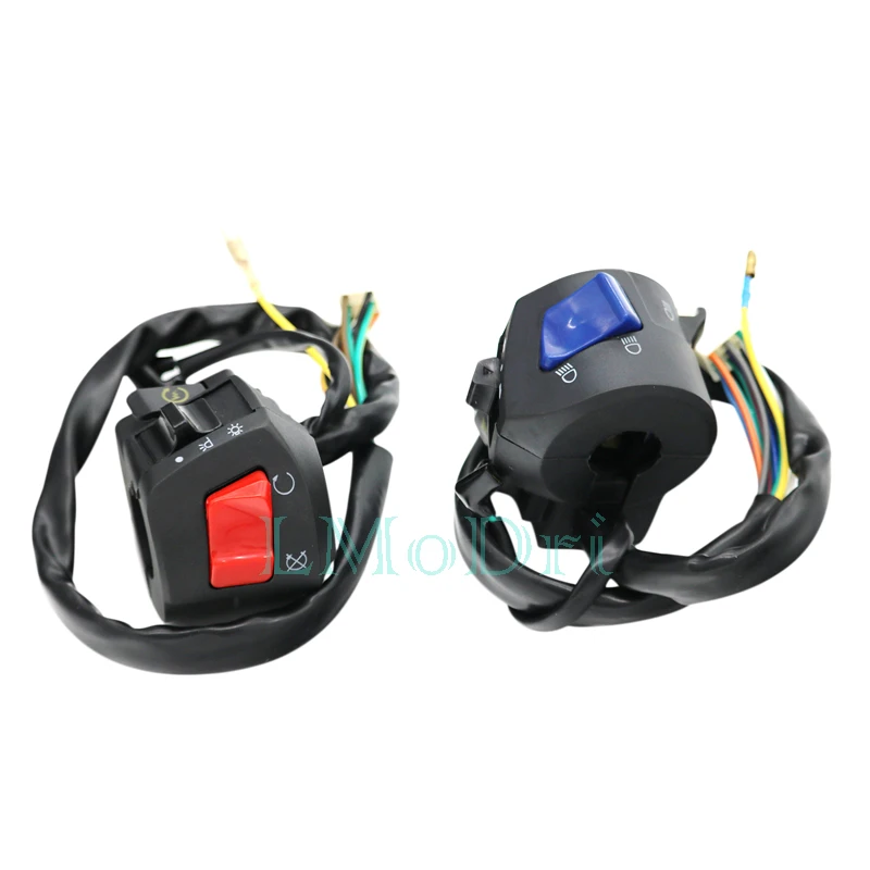 Переключатель для мотоцикла LMoDri руля 7/8 дюйма с поворотным сигналом